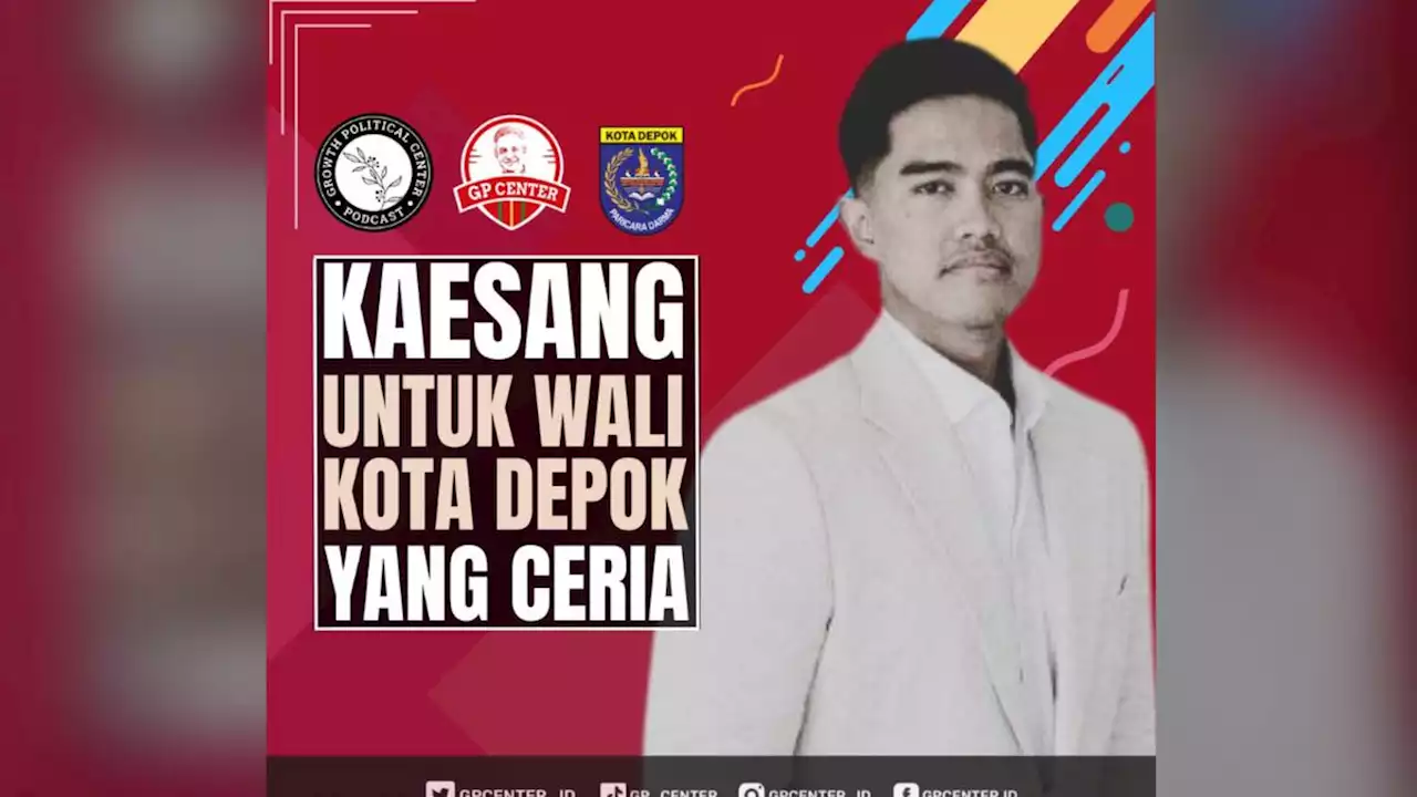 Respons PDIP Depok soal Kaesang dapat Dukungan Warnaget Maju Pilkada Depok