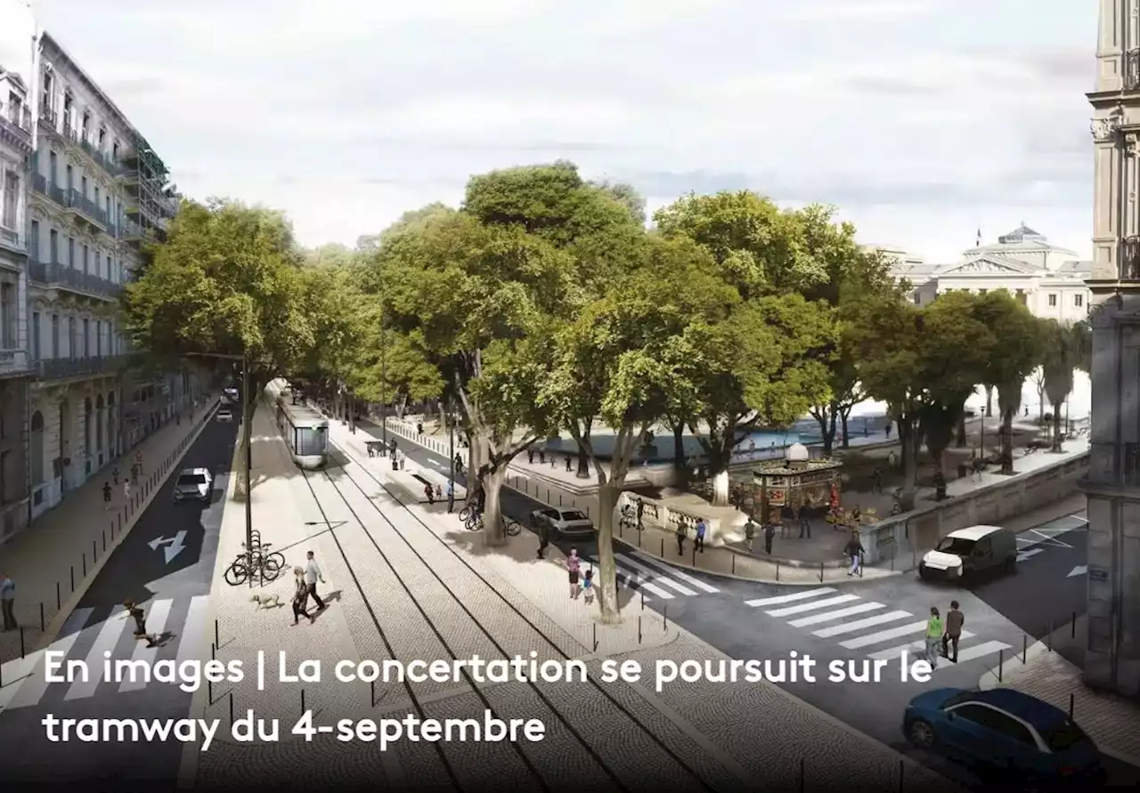 En images | La concertation se poursuit sur le tramway du 4-septembre