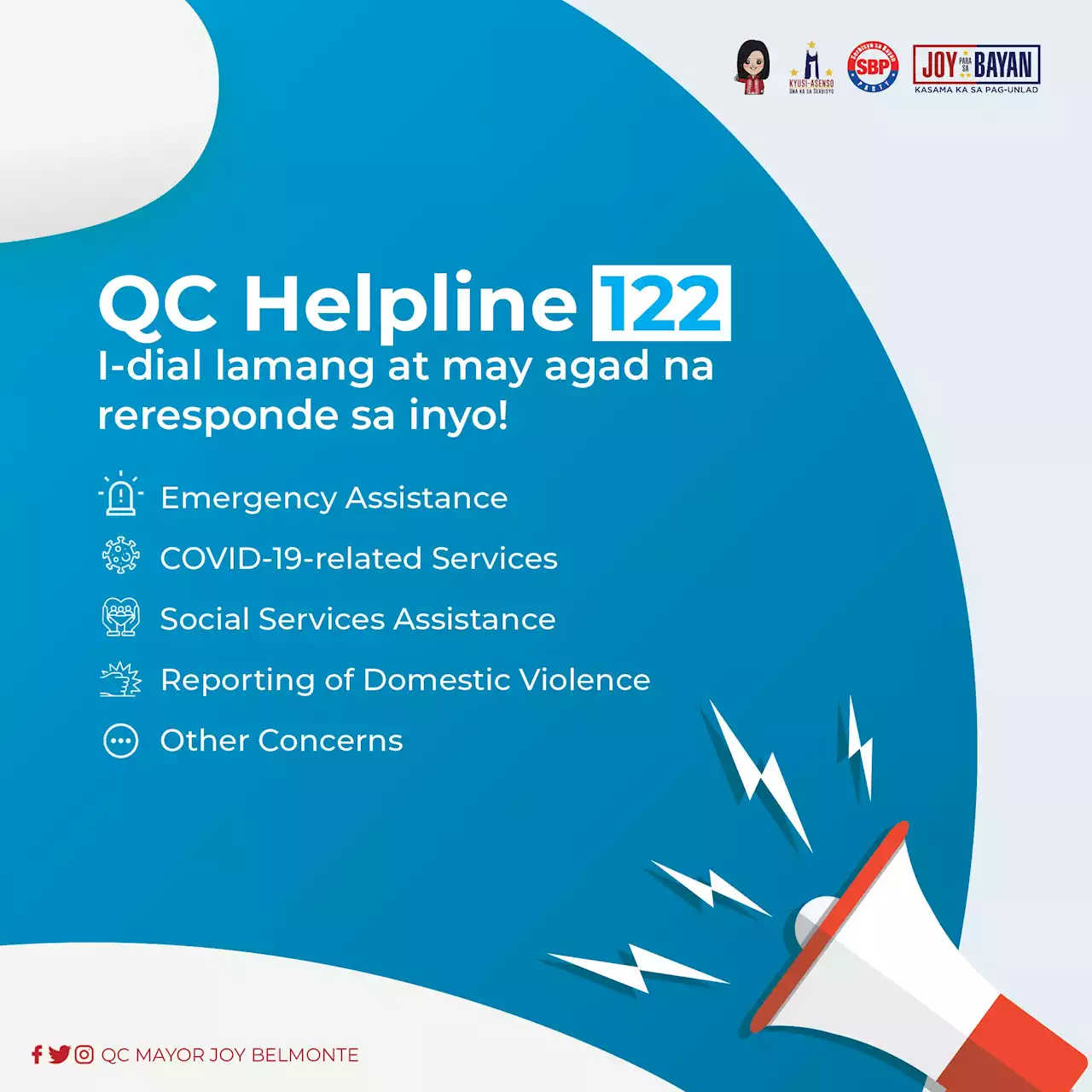 QC enhances helpline to address residents' concerns, needs