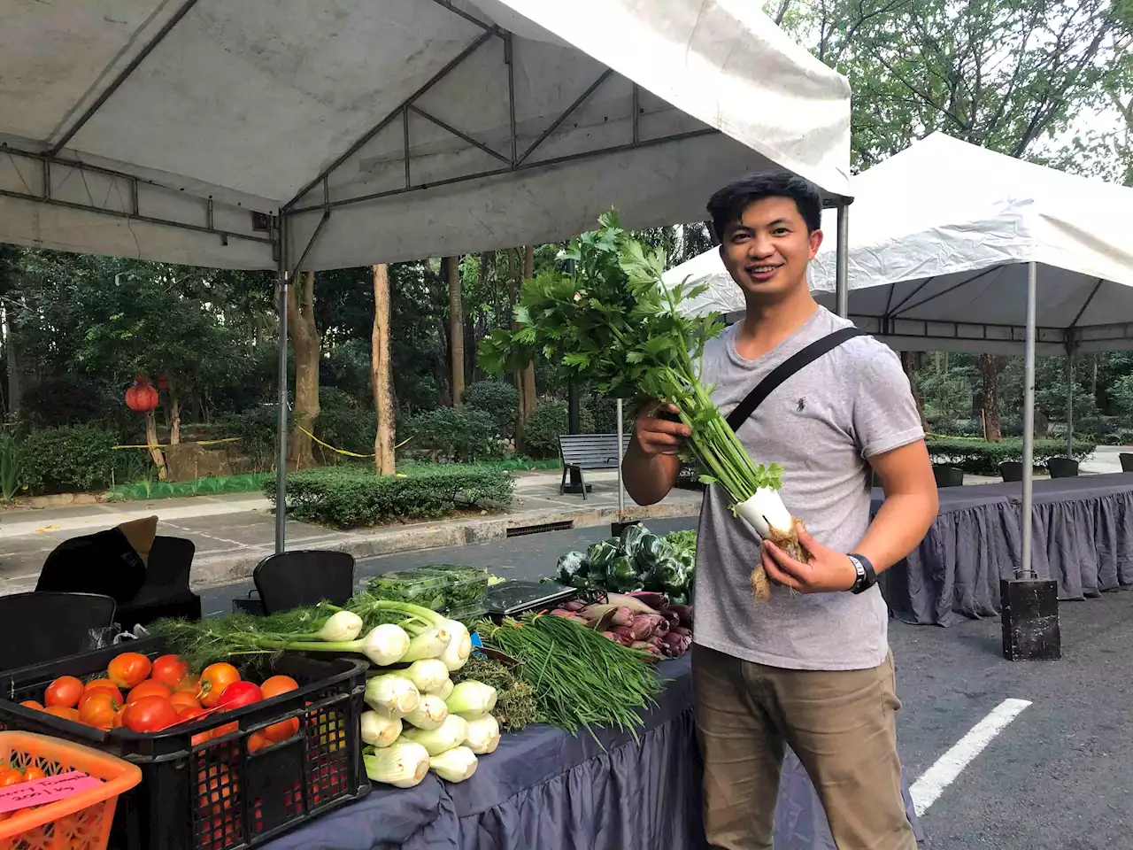 Young teacher turned his curiosity into money through farming