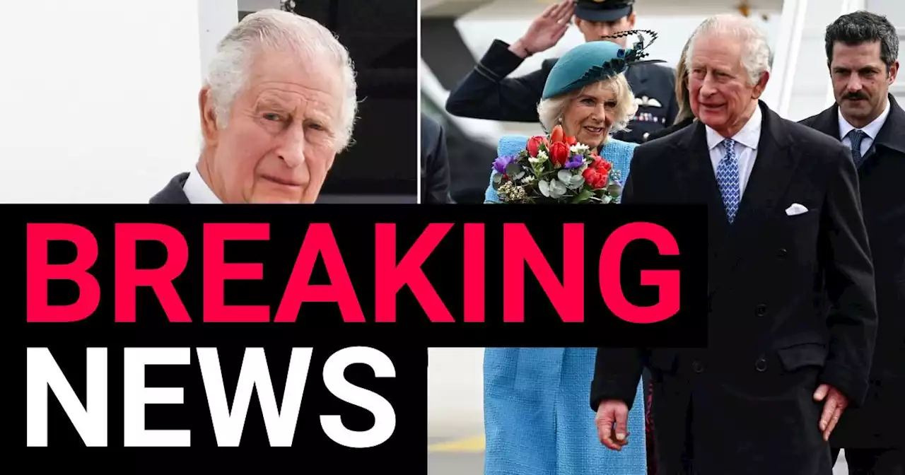 Charles lands in Germany for first state visit as King