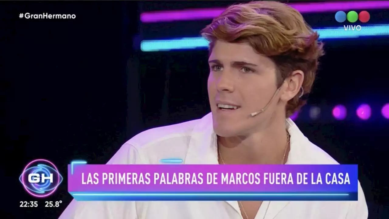 Gran Hermano: Marcos reveló cuál fue su problema de salud