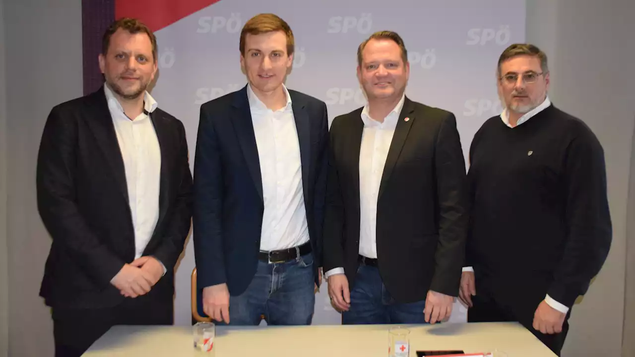 Antrittsbesuch für neuen SPÖ NÖ-Parteichef in Neunkirchen