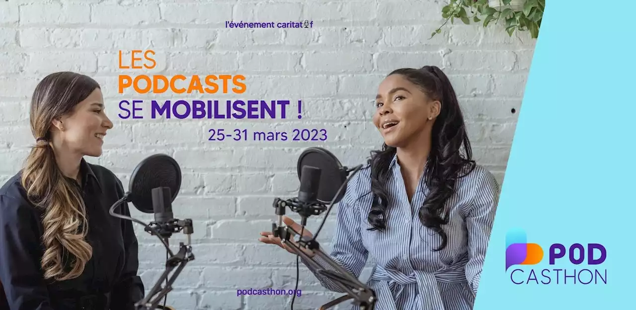 Plus de 400 podcasteurs se mobilisent pour une collecte de dons