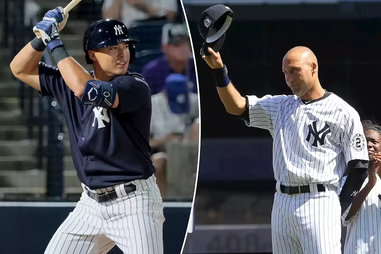 Derek Jeter gives shoutout to Anthony Volpe before Yankees debut