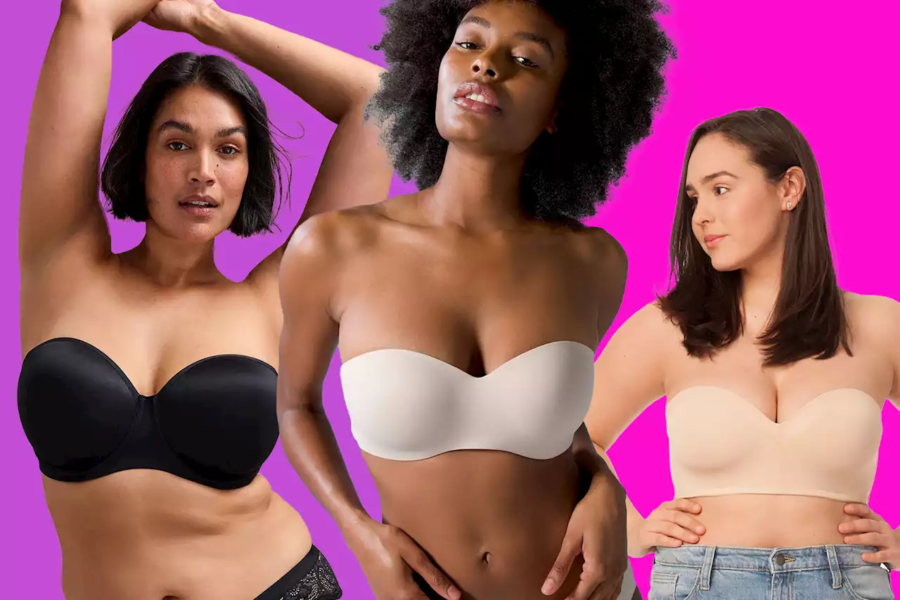 Internet reviewers love these 15 strapless bras that actually stay up