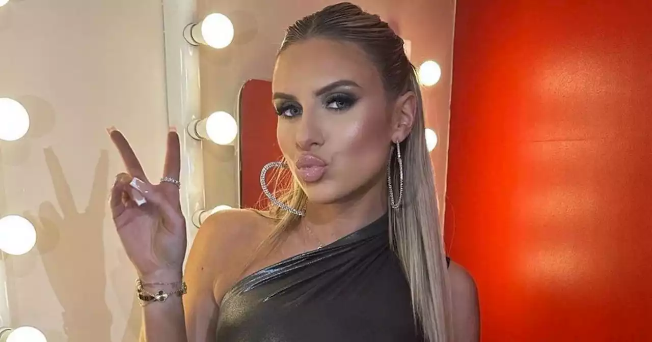 Love Island's Chloe Burrows snogs Gogglebox star during boozy podcast recording