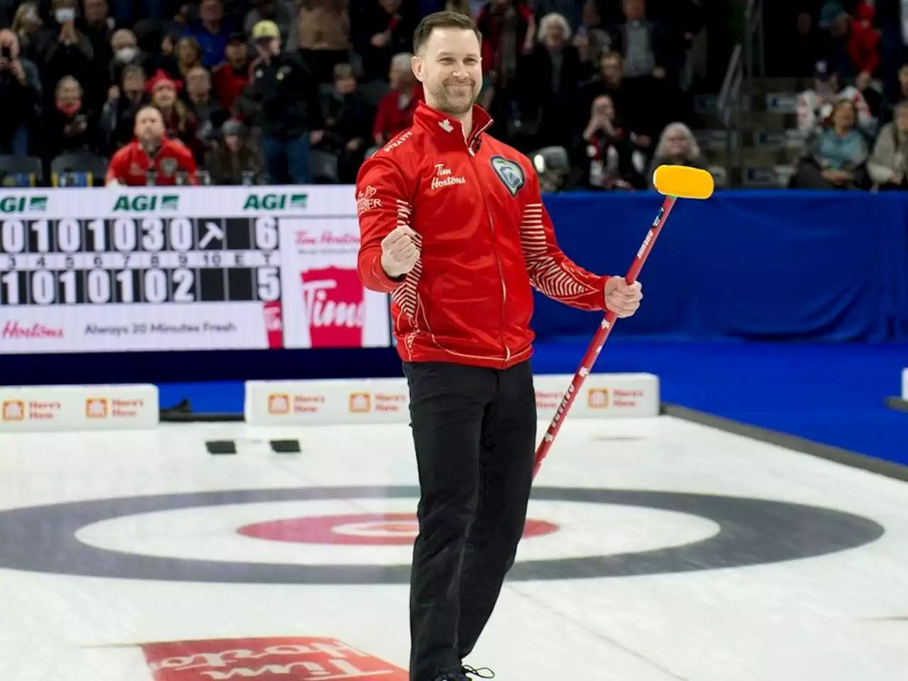 CURLING: Wearing Canadian colours means everything to Gushue team on home-country ice