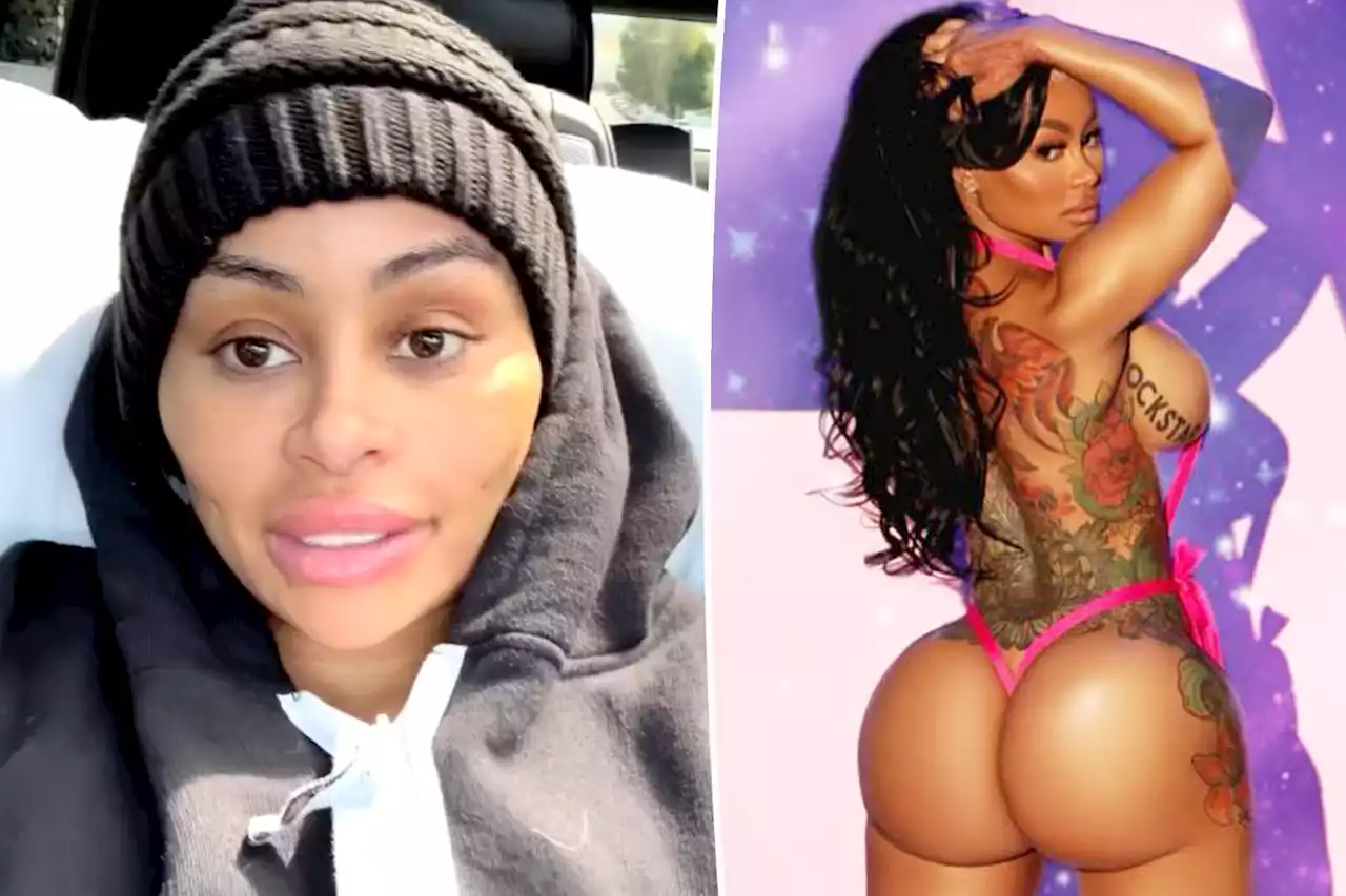 Blac Chyna says her illegal silicon butt injections could’ve killed her