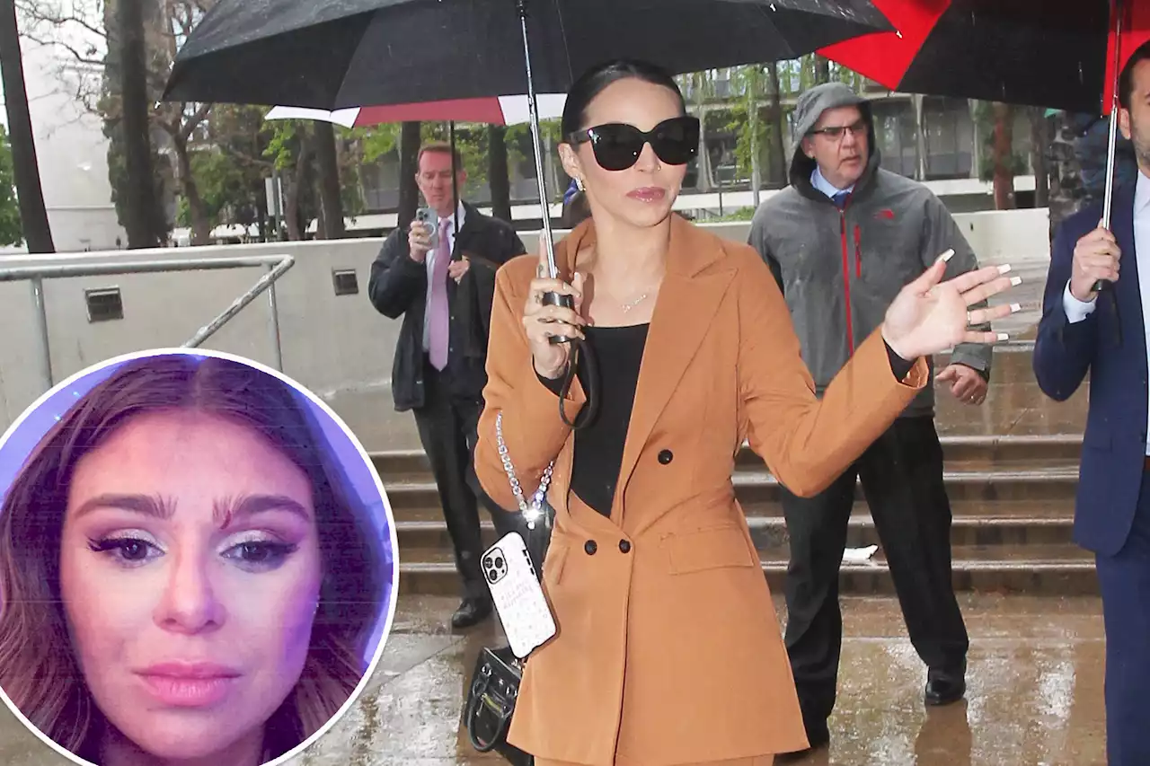 Scheana Shay seen leaving court as absent Raquel Leviss drops restraining order