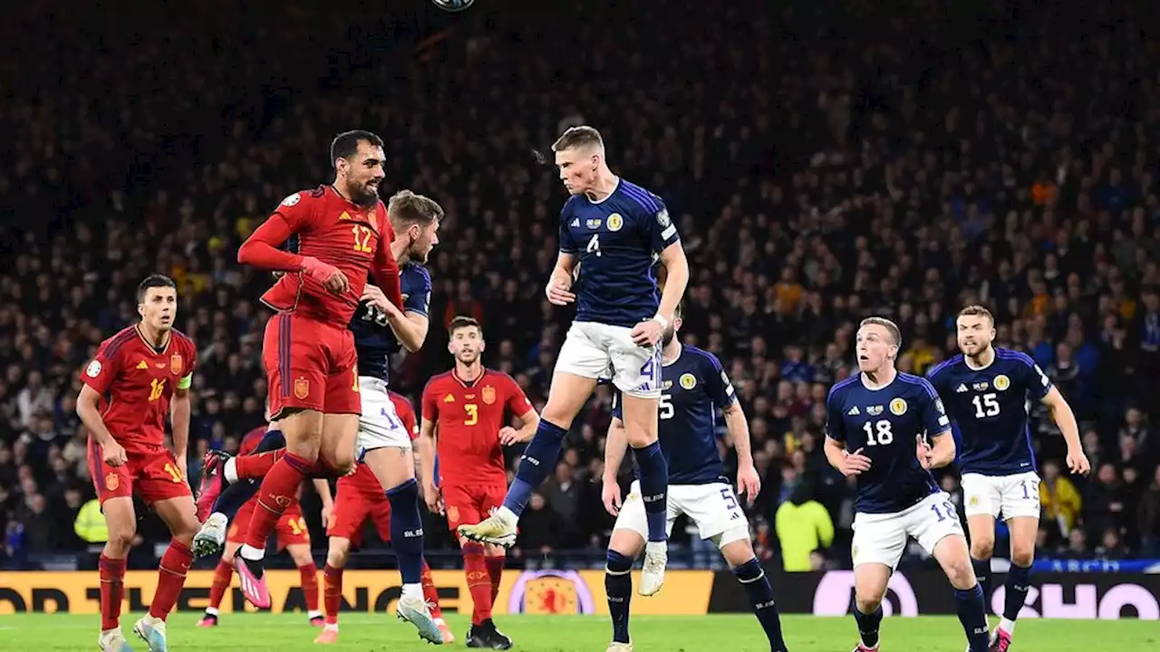 Eliminatorias Eurocopa: Escocia sorprendió a España | Le ganó 2-0 y ahora lidera el Grupo A