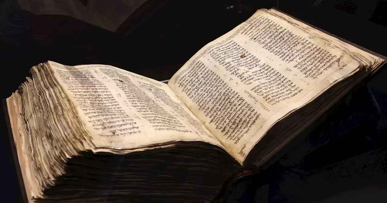 LOOK: Oldest known Hebrew Bible displayed in Israel ahead of sale