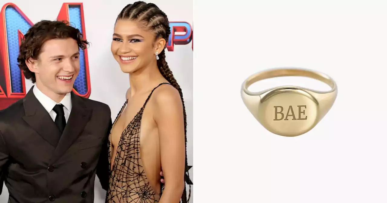 Zendaya Wears a Signet Ring For Tom Holland — Shop 6 Pieces Just Like It