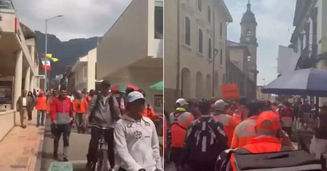 “Estos trabajadores marchan por orden del patrón”: Petro por protesta de domiciliarios de Rappi