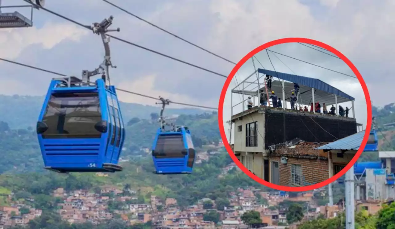 Hombre construyó estructura por donde pasa el Mío Cable y ahora le toca pagar una millonada - Pulzo