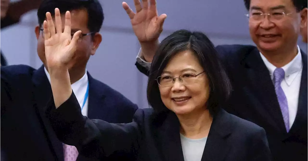 Taiwan president defiant after China threatens retaliation for US trip