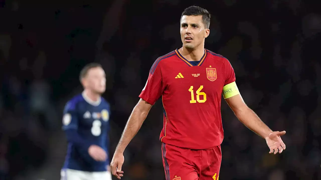 Espagne: Rodri tacle le jeu 'dégueulasse' de l’Ecosse après la défaite de la Roja