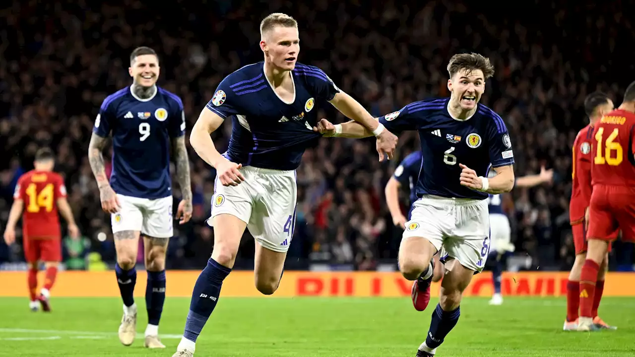 Euro 2024 (qualifications): sensationnelle, l'Ecosse fait tomber l'Espagne