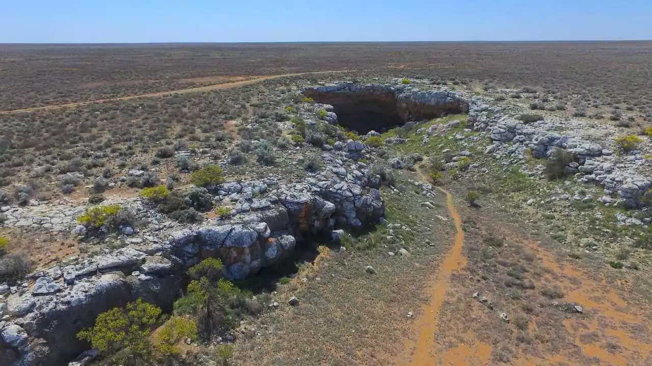 This ancient cave art was vandalised. Now it has high level security