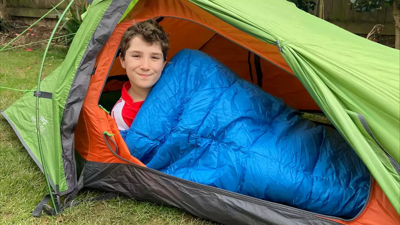 Max Woosey joins Guinness World Records elite after living in tent for three years to raise cash for hospice