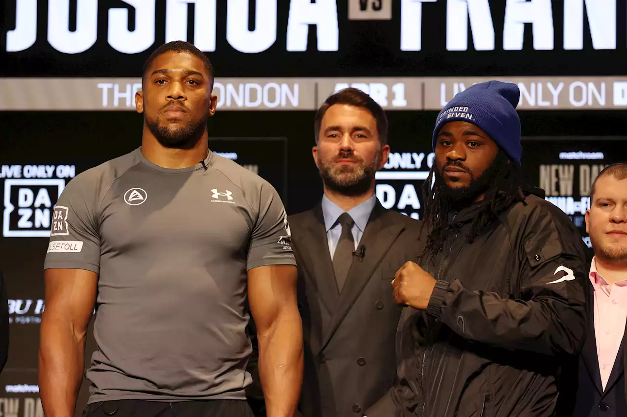 Anthony Joshua sends Jermaine Franklin ominous warning and predicts 'blood'