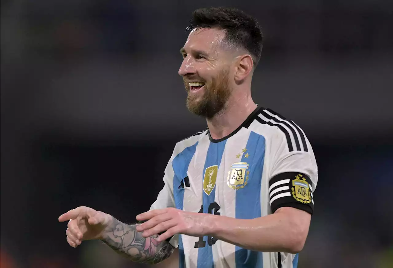 Messi joins Ronaldo in 100 international goals hall after Argentina run riot