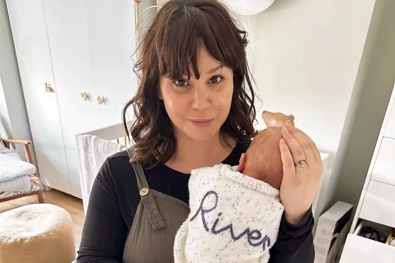 Hollyoaks' Jessica Fox shares rare pic of newborn baby after giving birth