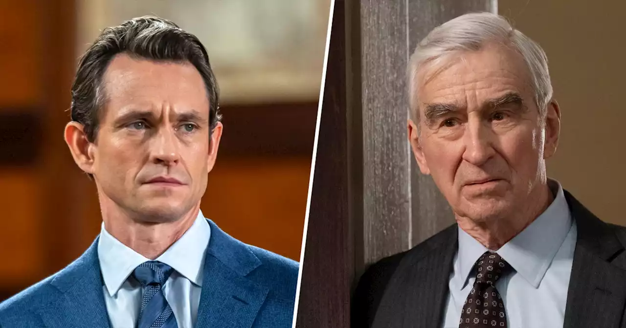 Hugh Dancy teases a fiery exchange with Sam Waterston’s Jack McCoy on ‘Law & Order’