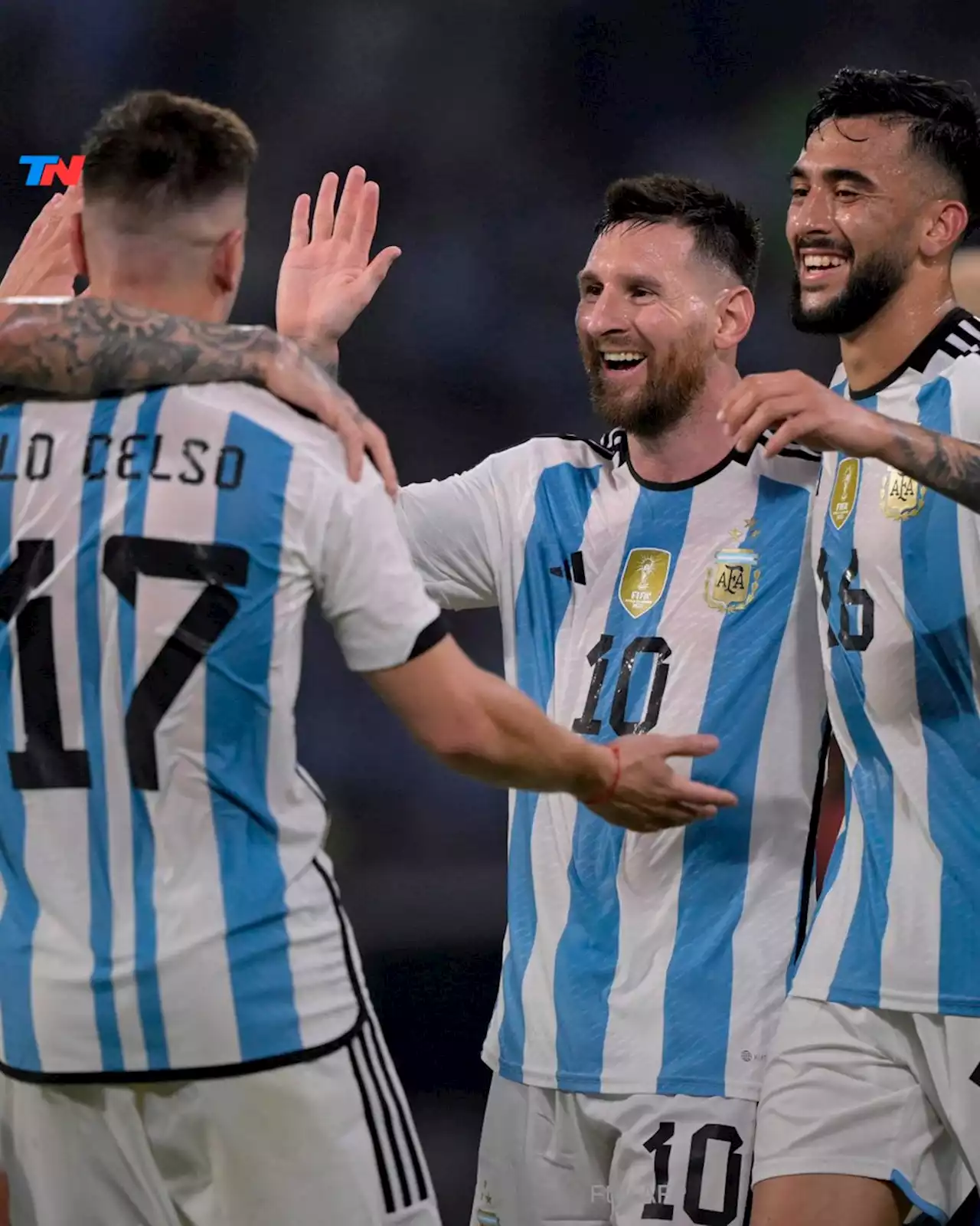 Con un hat-trick de Lionel Messi, la Selección argentina aplasta 5-0 a Curazao