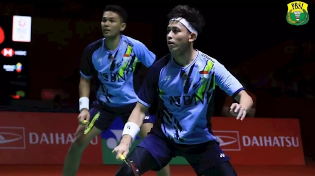 Ganas, Fajar/Rian Habisi Ganda Kanada dalam 20 Menit di Spain Masters 2023