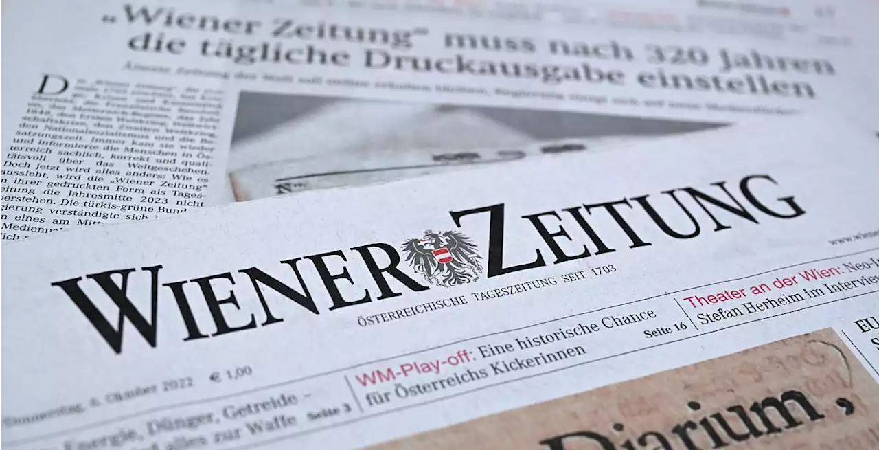 Resolution - 25 Cent: 'Wiener Zeitung'-Redaktion will Journalismus absichern