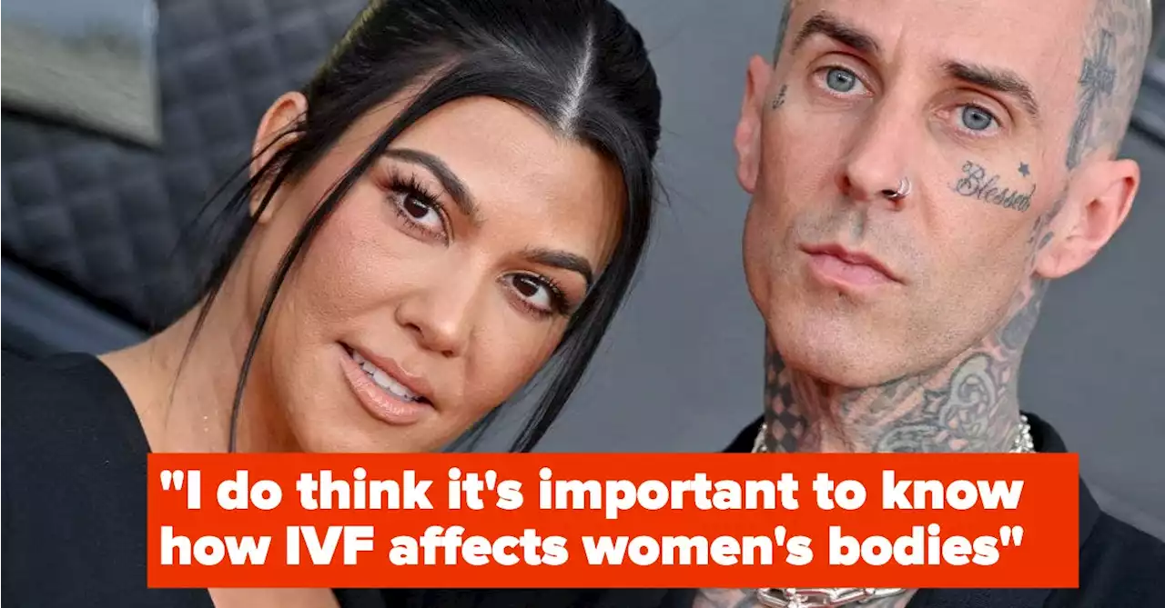 Kourtney Kardashian Clapped Back At A Commenter And Talked About The Effects Of IVF, And It's Important