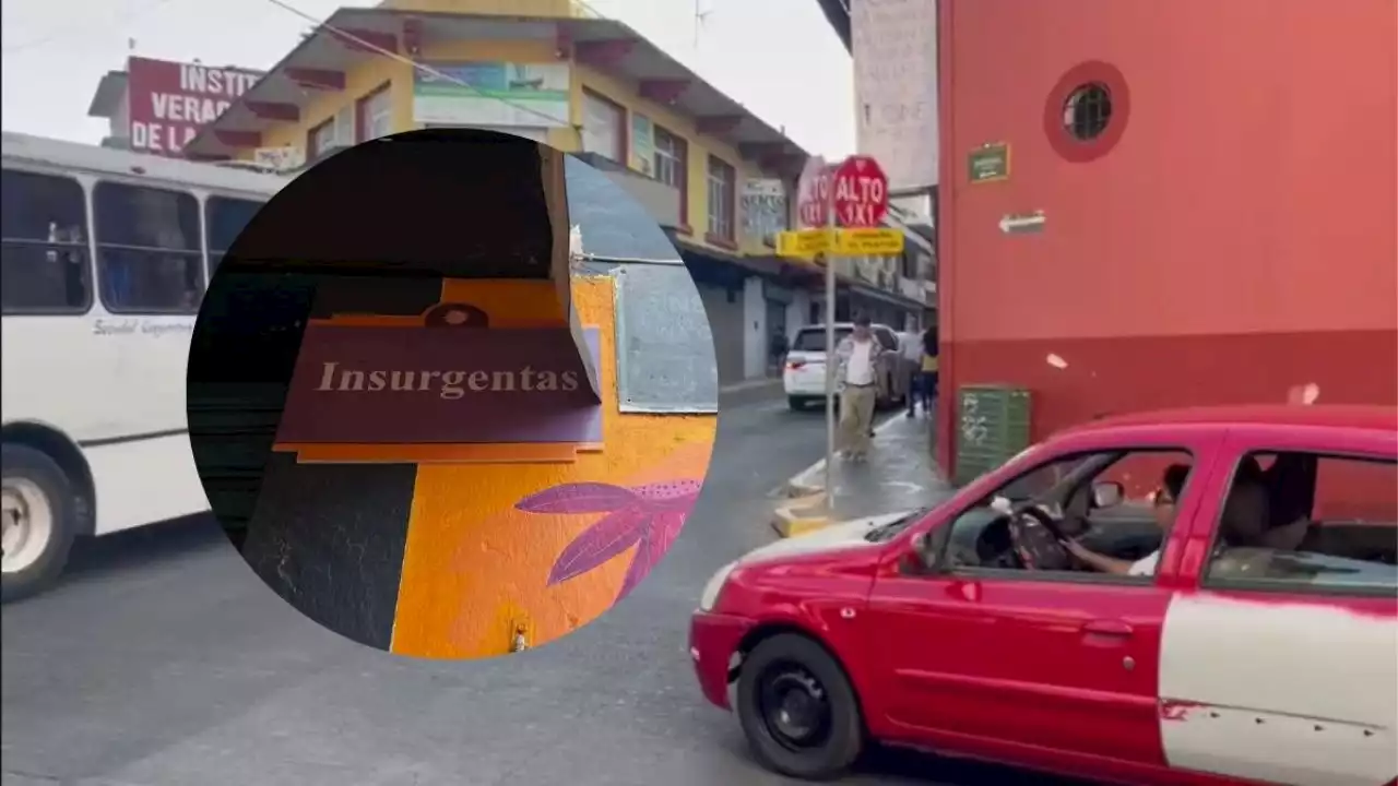 Renombran segunda calle de Xalapa, ahora es Insurgentas