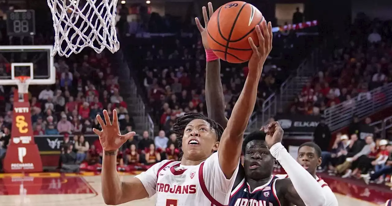 Boogie Ellis scores career high as USC's late rally falls short against high-powered Arizona