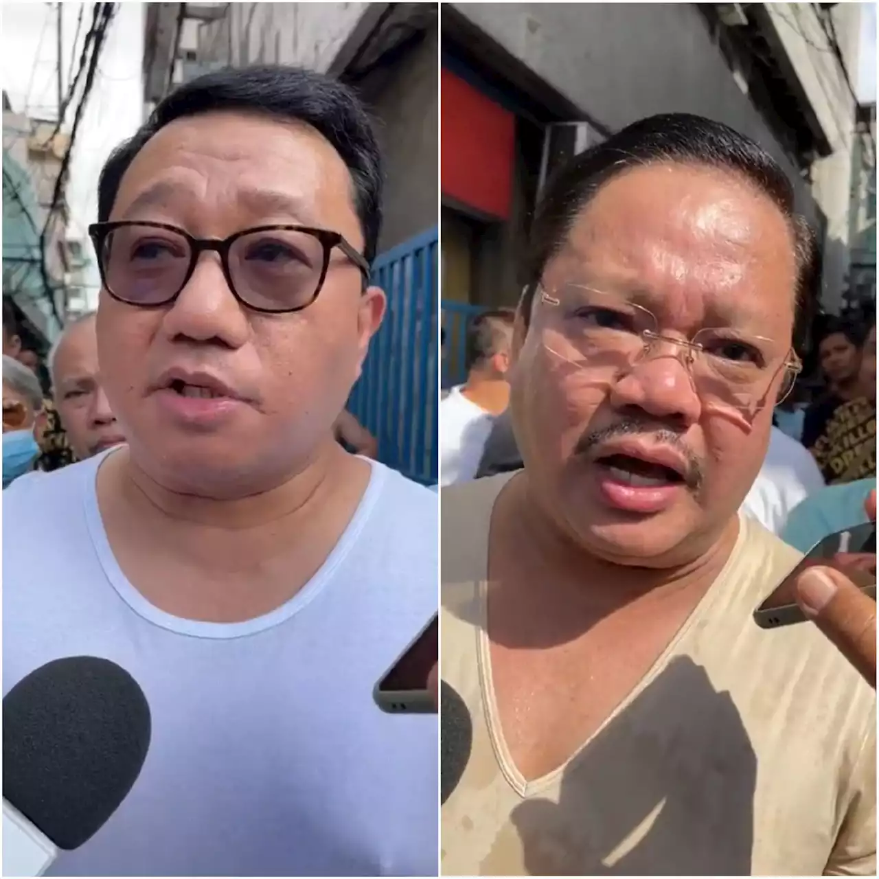 MMDA road clearing team no match for these 2 solons
