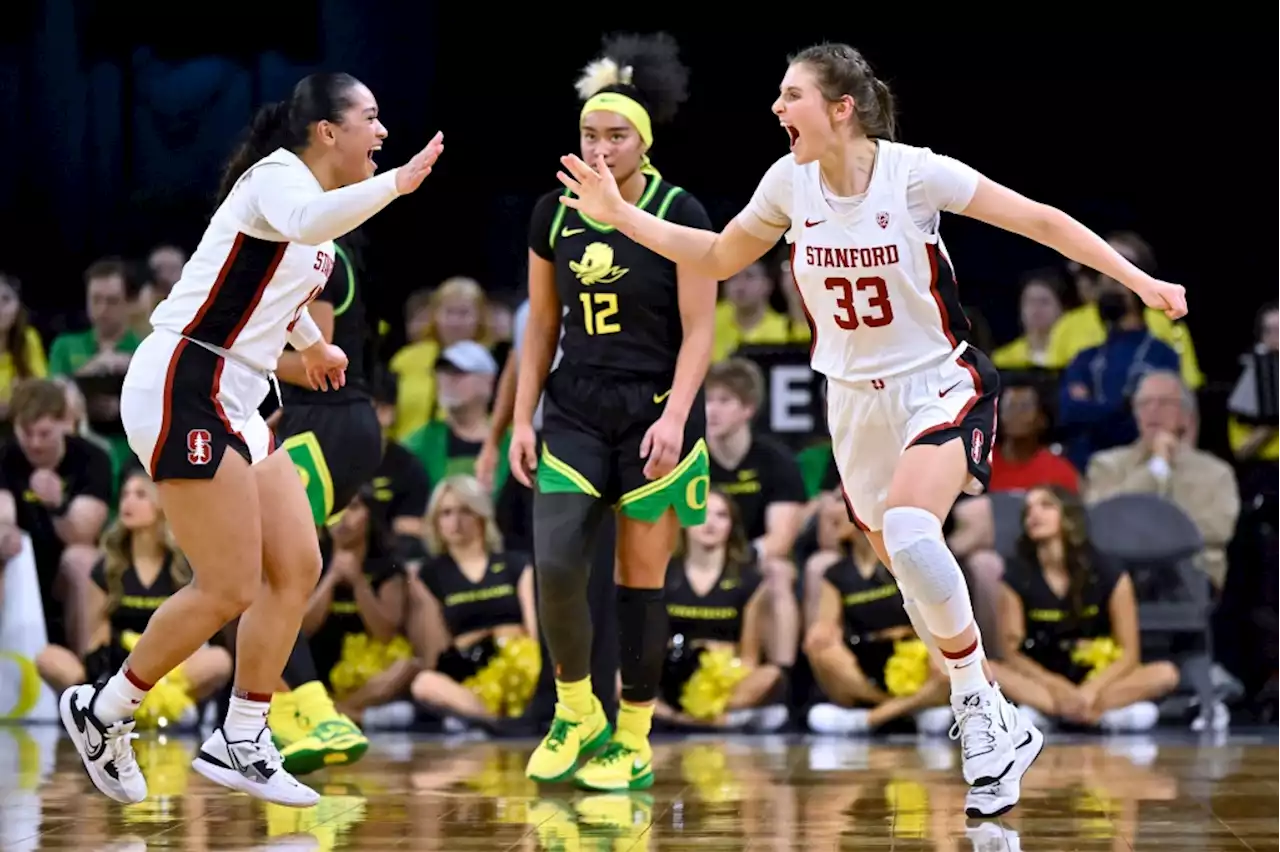 Brink, Jump lead No. 6 Stanford over Oregon to reach Pac-12 semis