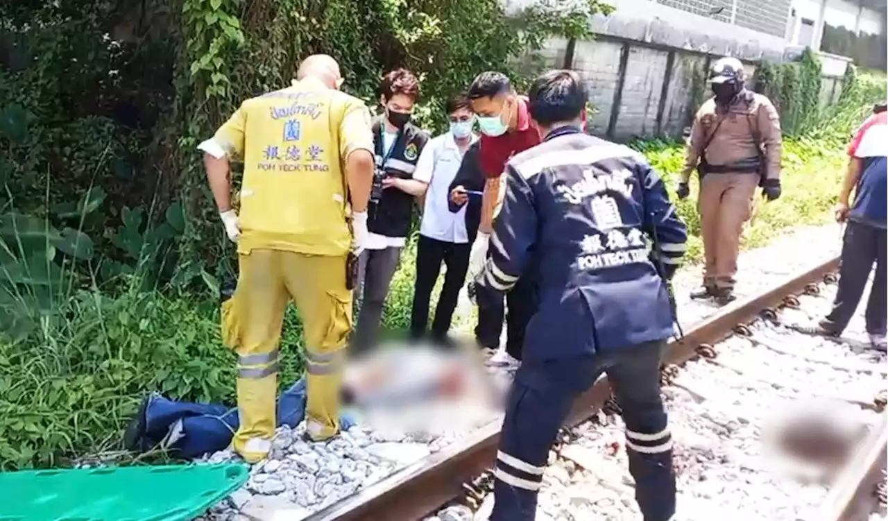 สลด!! หนุ่มวัย 41 ปี รถไฟทับหัวขาดกระเด็น ย่านเอกชัย