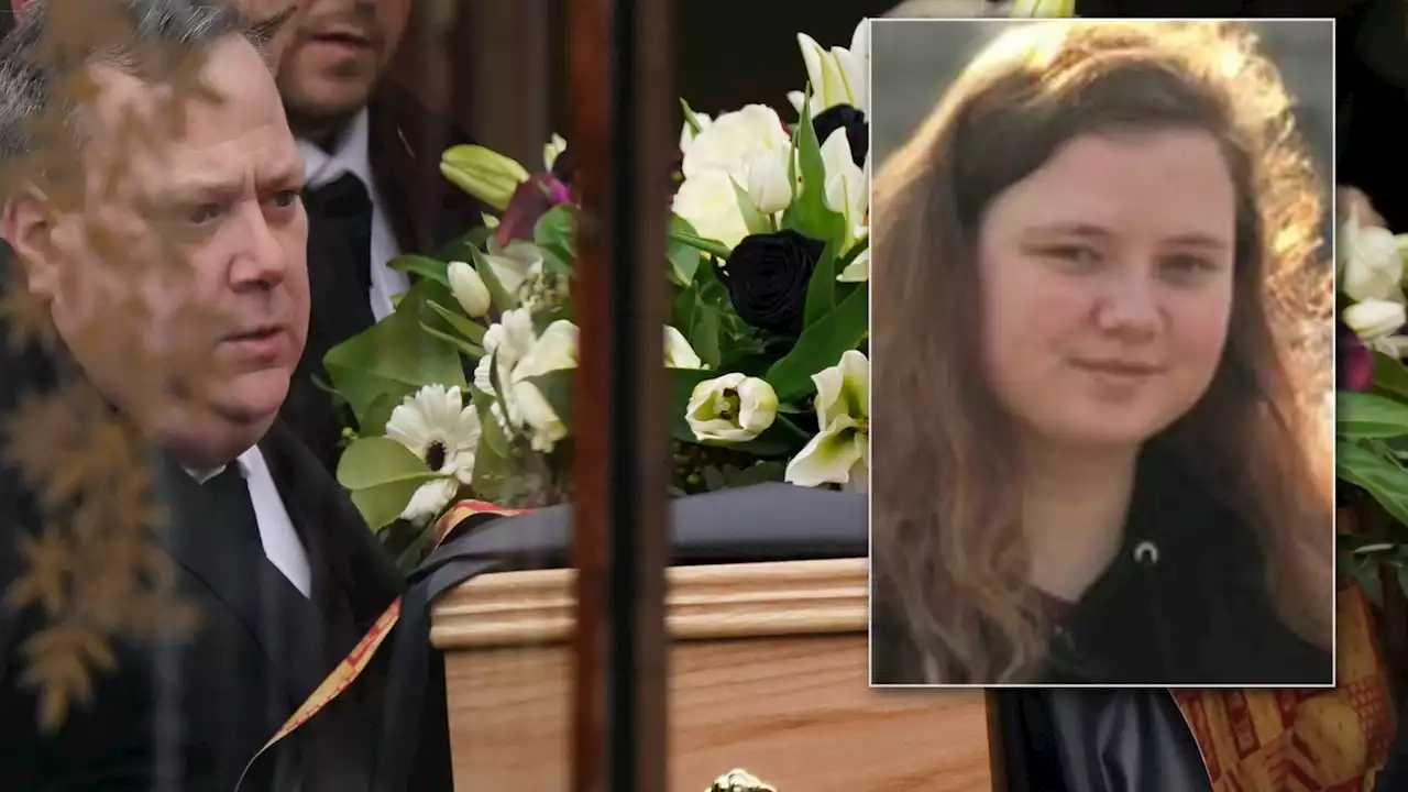 Leah Croucher funeral: Mourners line streets to pay respects to murdered 19-year-old in Milton Keynes