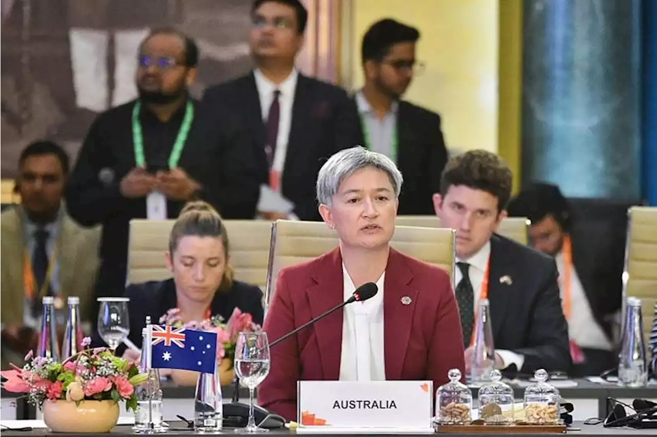 Australia’s Penny Wong says all countries want to see China not supply weapons to Russia