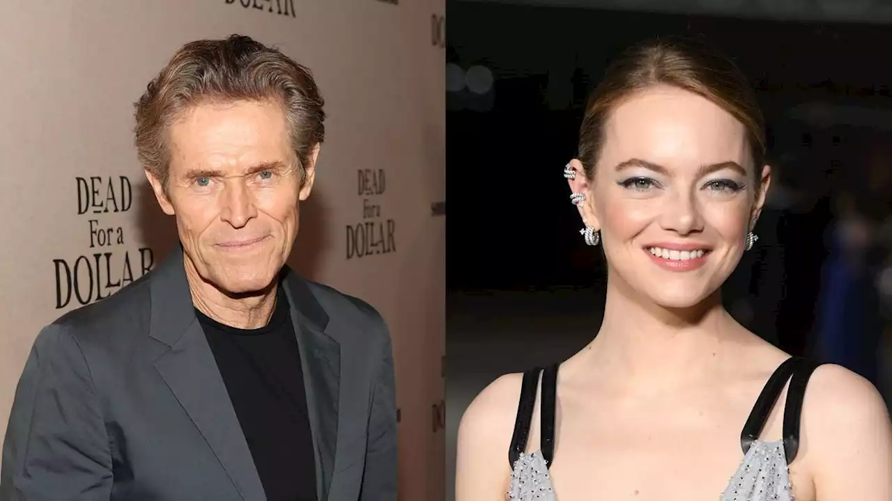 Willem Dafoe had Emma Stone slap him 20 times for a scene off-camera