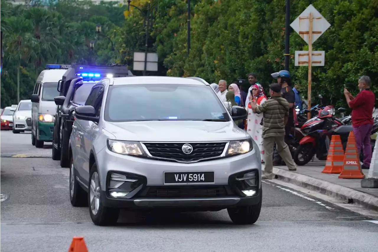 Najib tiba di Mahkamah Kuala Lumpur