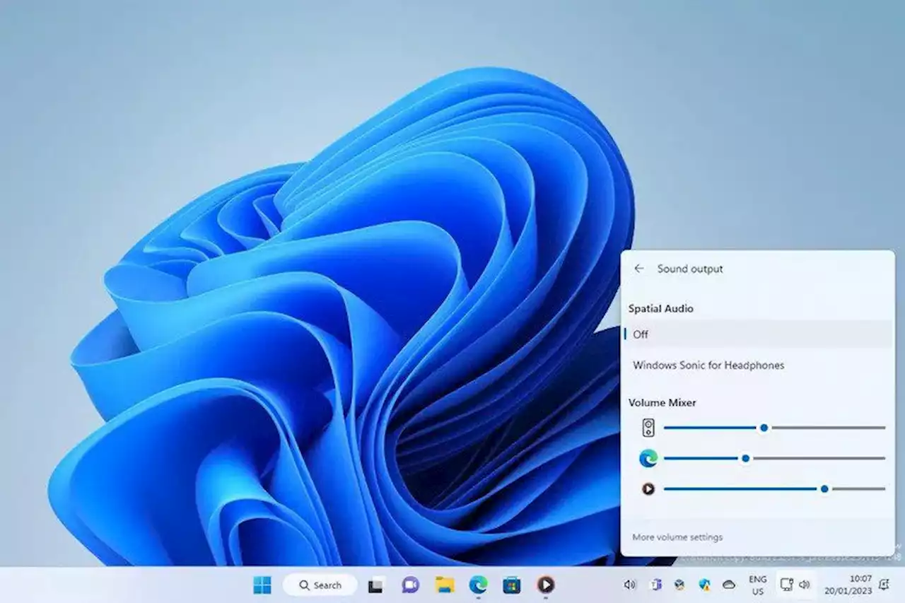 Microsoft officially reveals new Windows 11 volume mixer