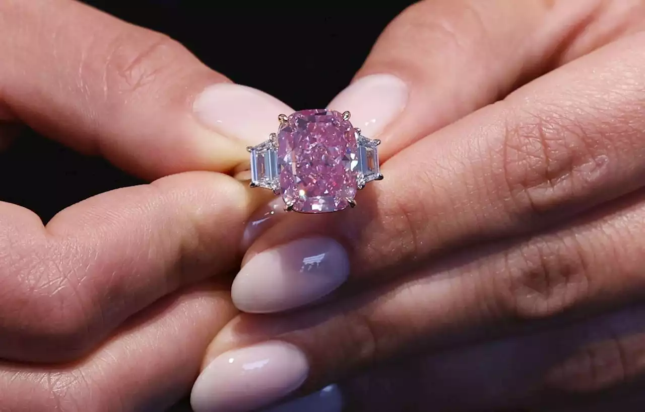 Un diamant rose estimé à 35 millions de dollars vendu en juin à New York