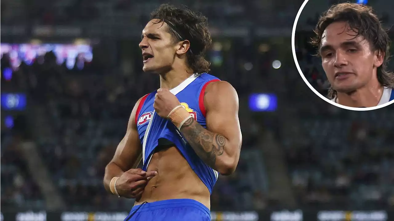 AFL star breaks down after replicating iconic gesture