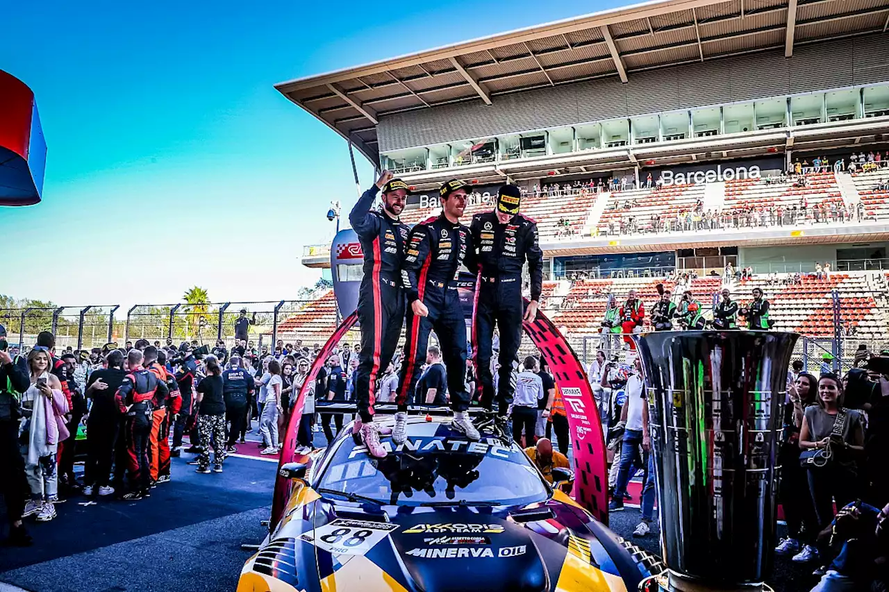 Marciello, Gounon defend GTWCE Endurance crown with ASP Mercedes