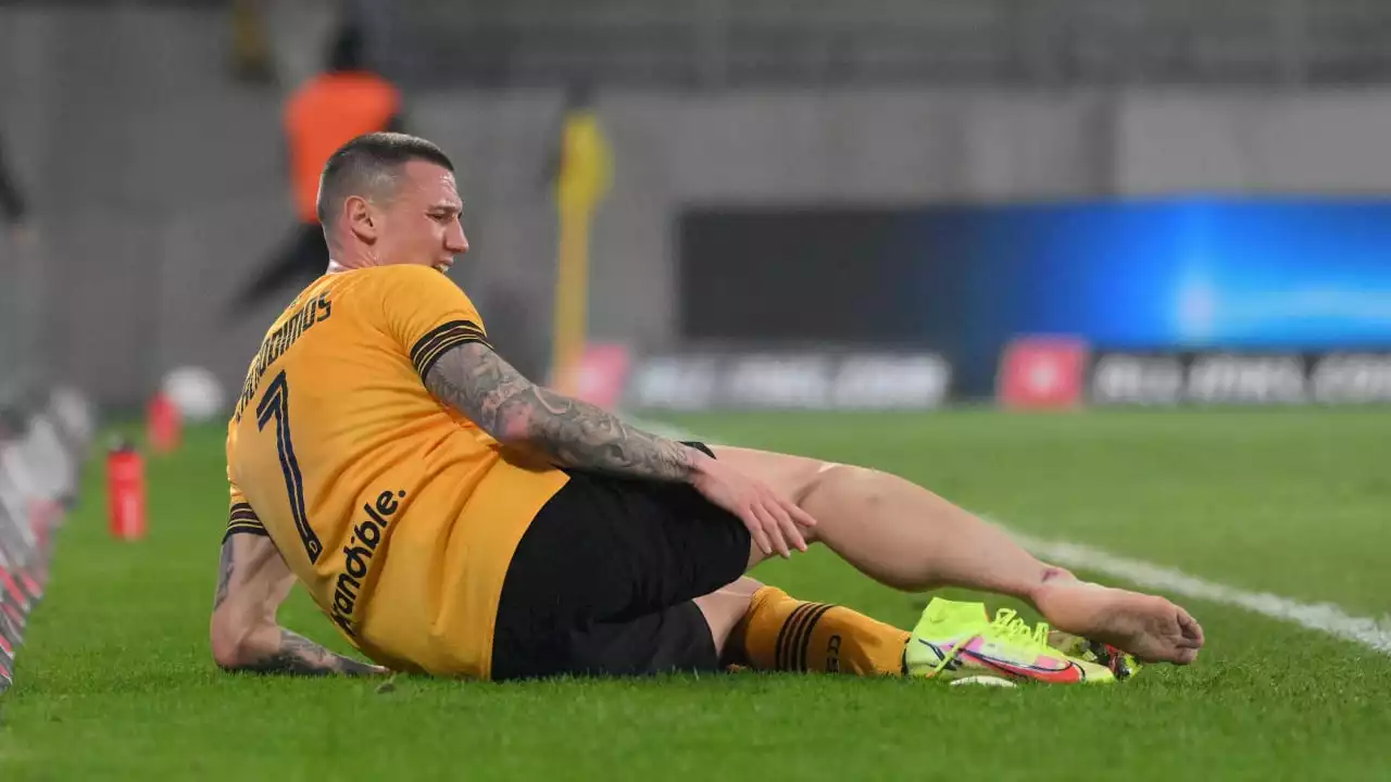 Dynamo Dresden: Verletzungssorgen um Knipping und Vlachodimos