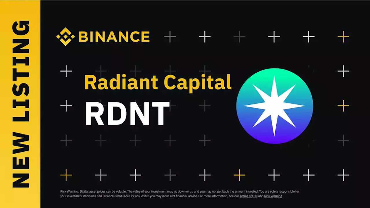 Binance Will List Radiant Capital (RDNT) in the Innovation Zone | Binance Support