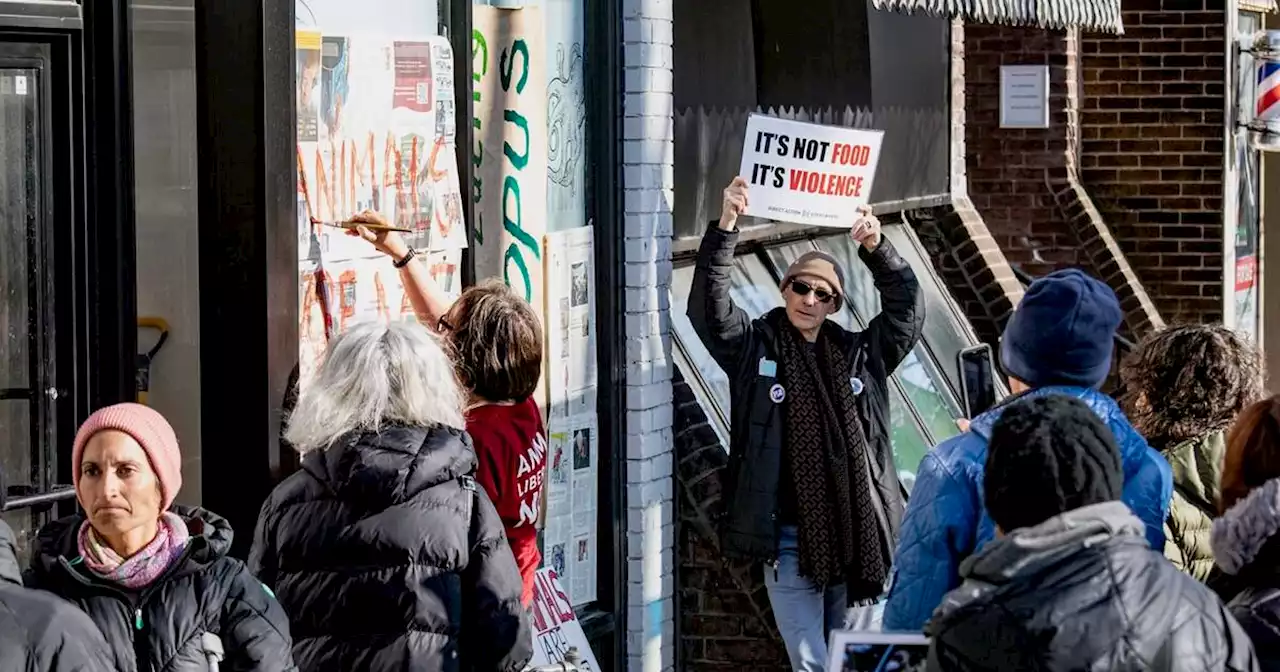 Toronto store is getting slammed by protestors and it isn't even open yet