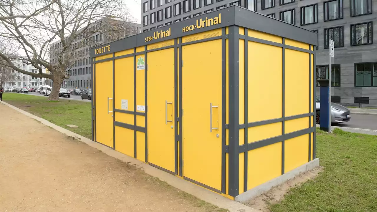 Alles „Öko“ mit Berlins neuen Parktoiletten