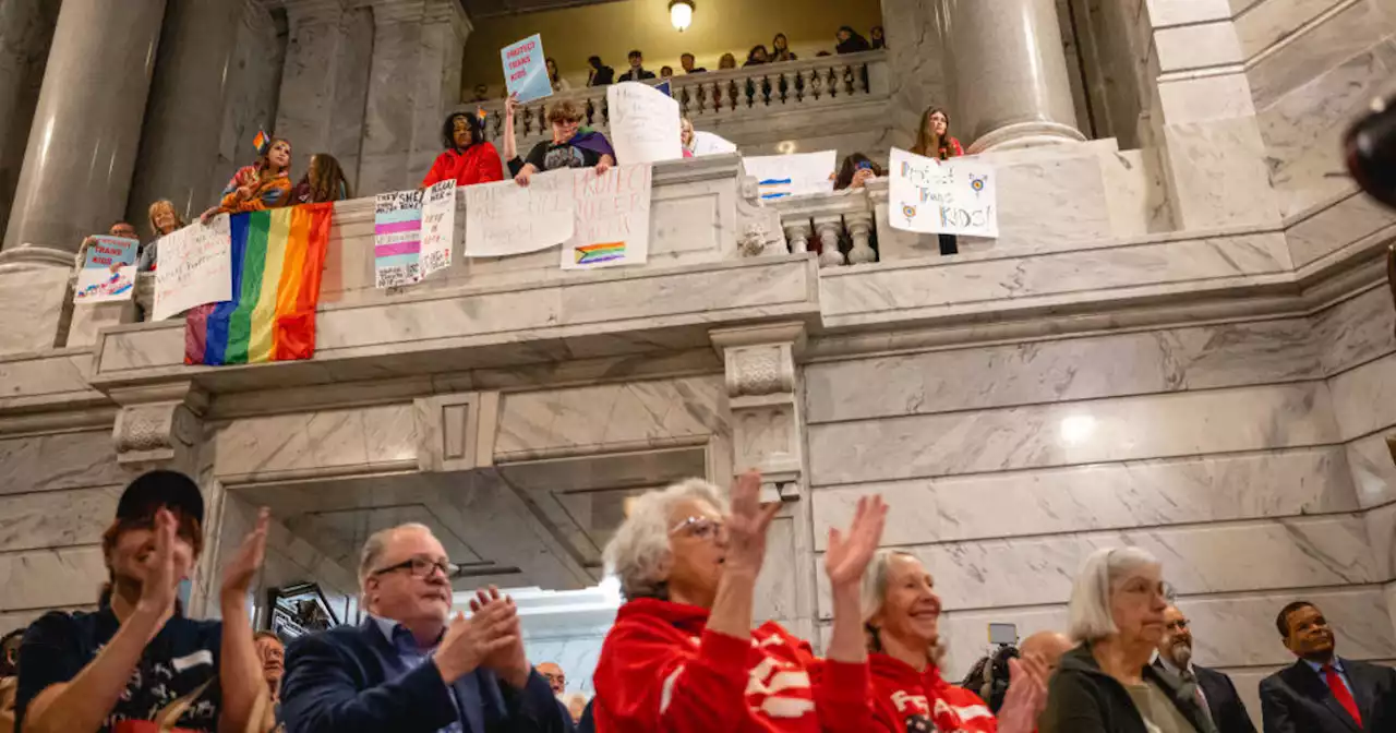 Kentucky Republican lawmakers override governor's veto of bill targeting transgender youth